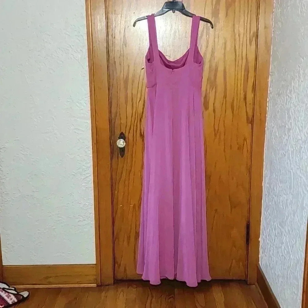 AFTER Six Chiffon Sweetheart Sleeveless Formal Gown - Picture 2 of 4